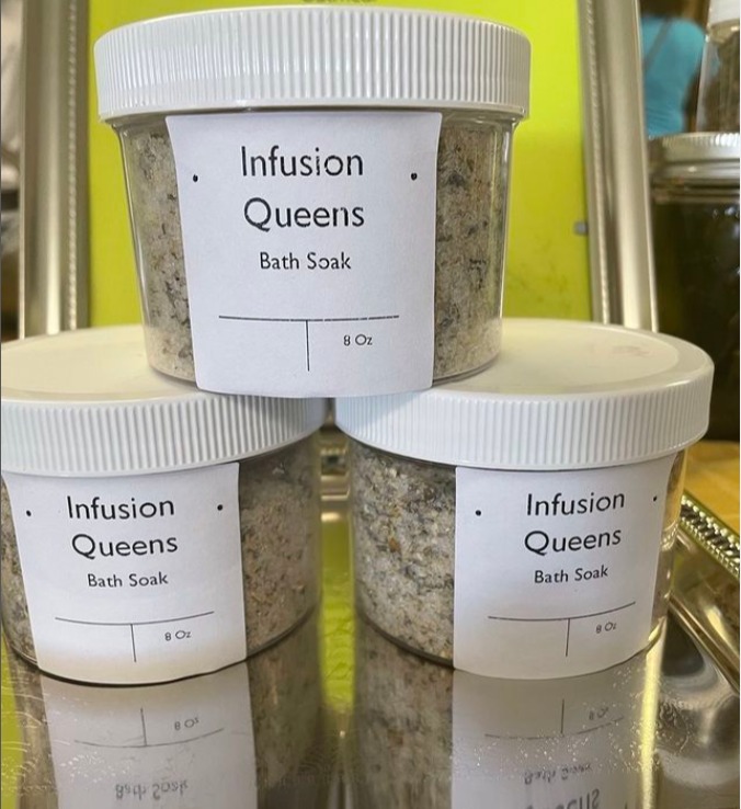 Divine Garden 111 bath soak jar