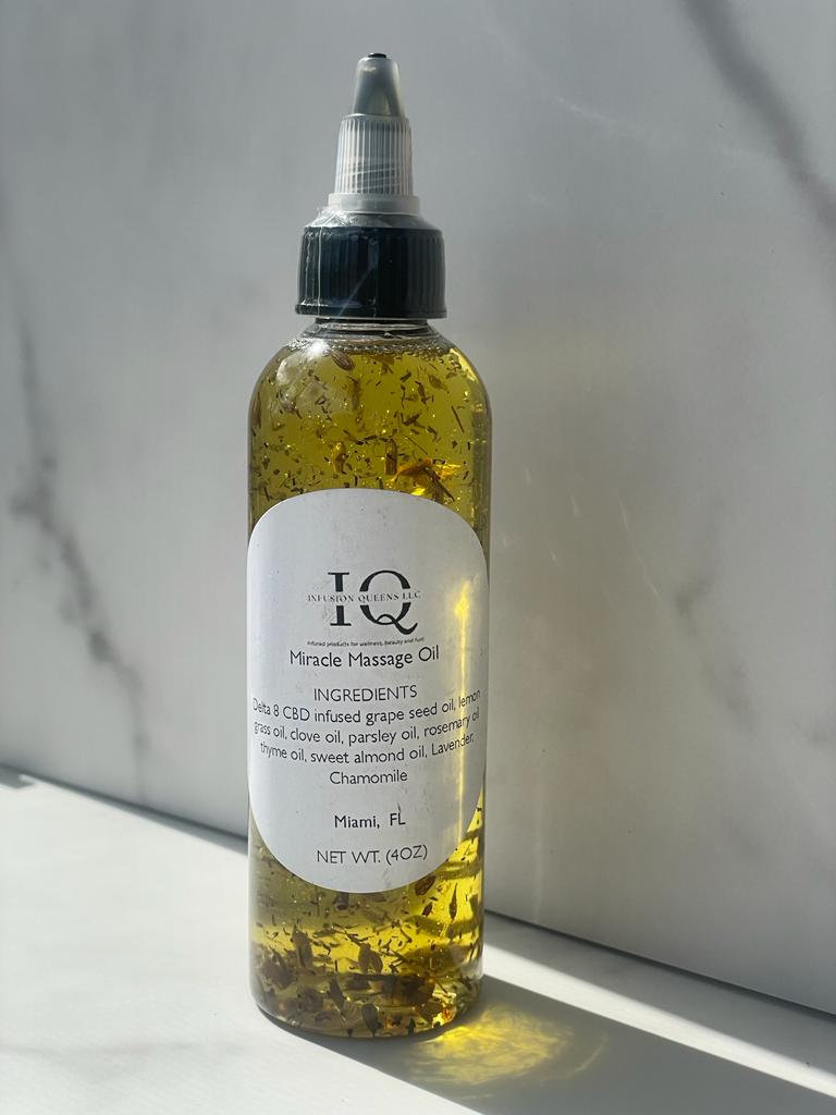 Divine Garden 111 Miracle Massage Oil bottle